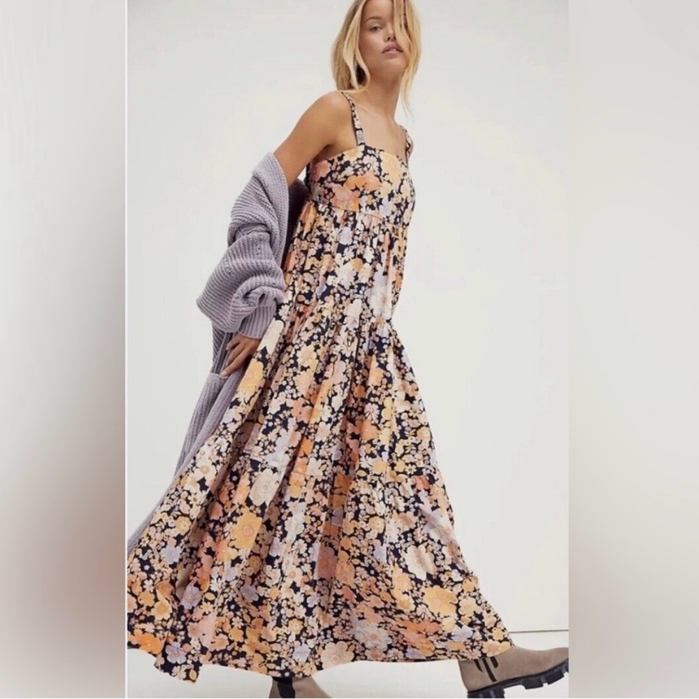 Free People Park Slope Maxi Dress